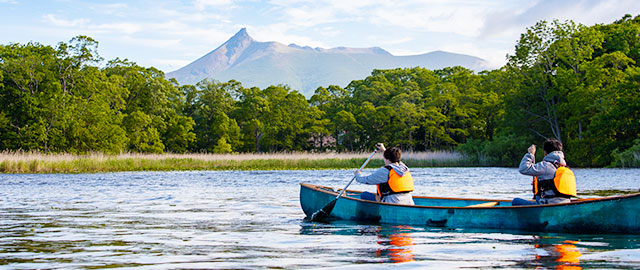 Lake Terrace Morning Canoe