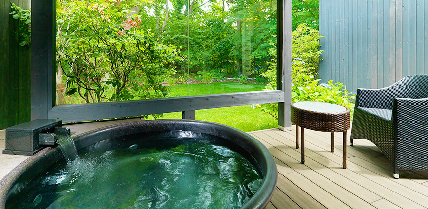 Twin Room with Open-air Bath