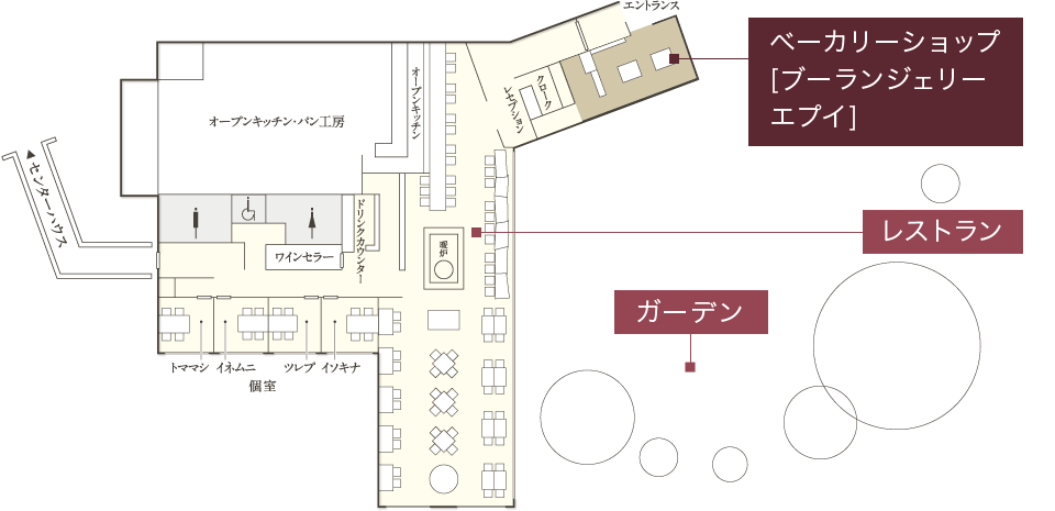 ベーカリーショップ[ブーランジェリー エプイ]