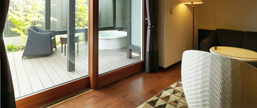 露天風呂付 ツインルーム イメージ